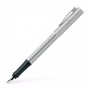 Grip 2011 Fountain Pen with Medium Nib, Silver